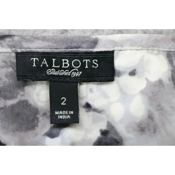 Talbots Women's Cami Sundress-Size 2(10-12)-Pleated - Picture 4 of 8